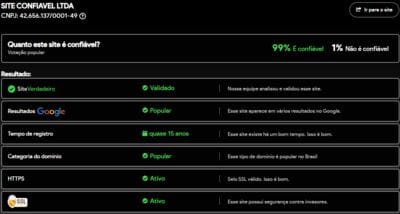 Site verificado e verdadeiro:y995com